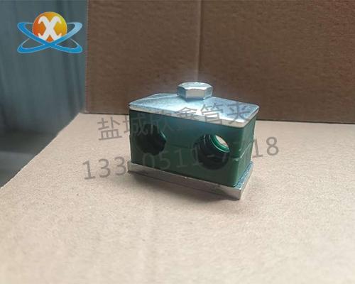 北京輕型雙面塑料管夾